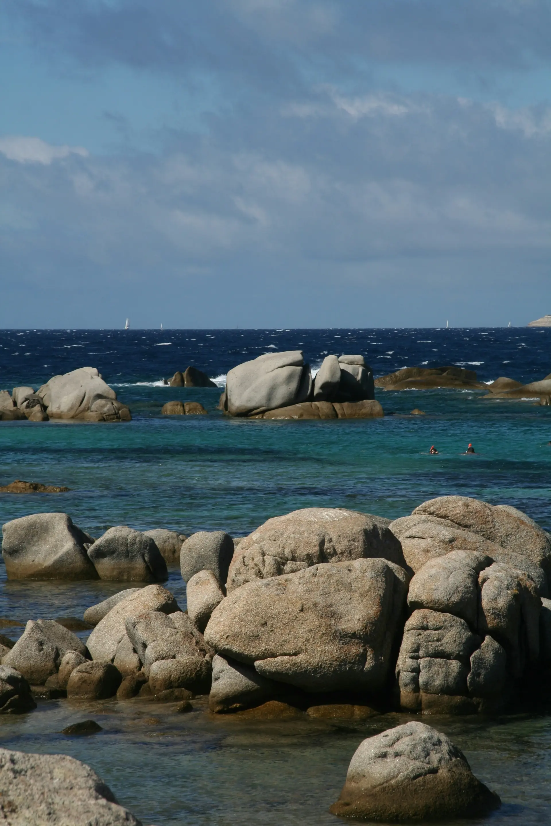 Granite rocks and crystal-clear waters, Lavezzi archipelago