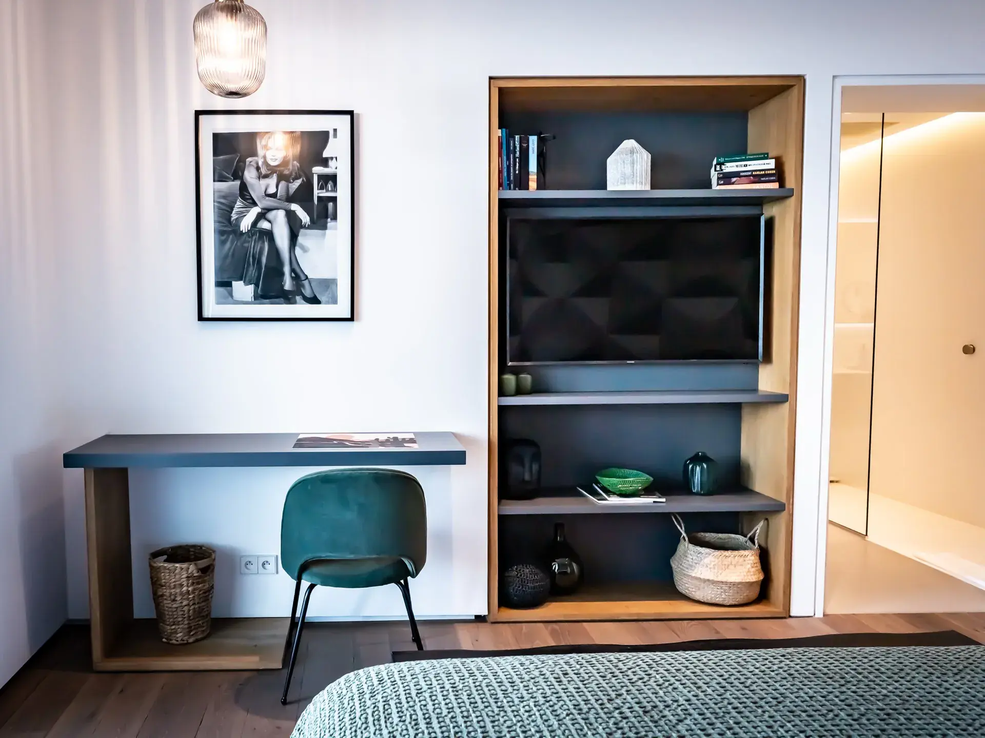 Suite 1 vue sur la terrasse privative - Villa Azaitu